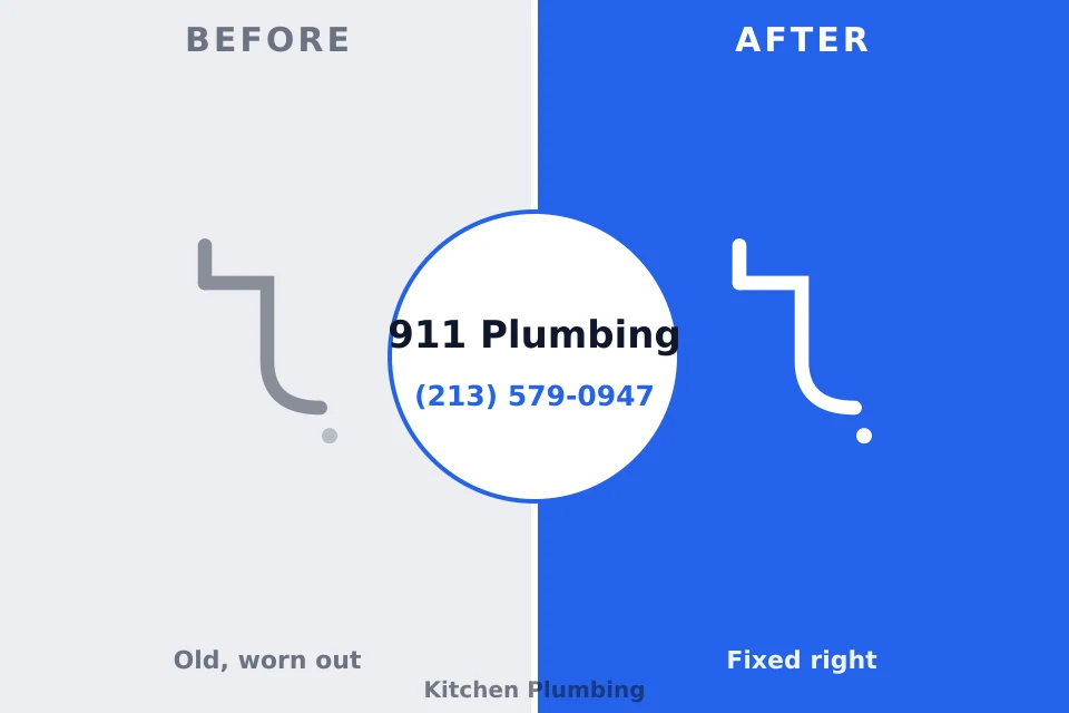 Before and after: plumbing company Chickasha, OK